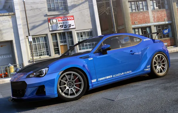 Subaru, widebody, BRZ, dangeruss, компактный спортивный заднеприводный спорткар, Спортивное купе