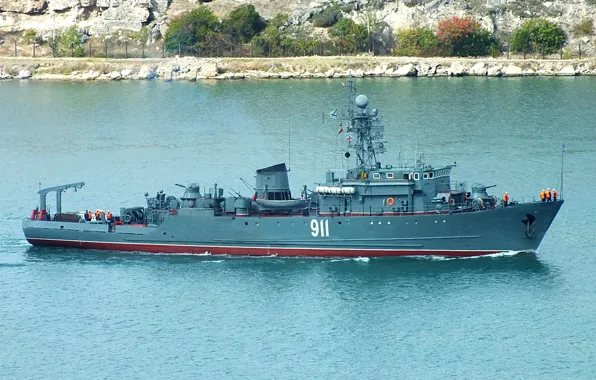 Морской, тральщик, проект 266м, Иван Голубец, шифр Аквамарин