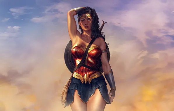 Saga, wonder woman, dynamo
