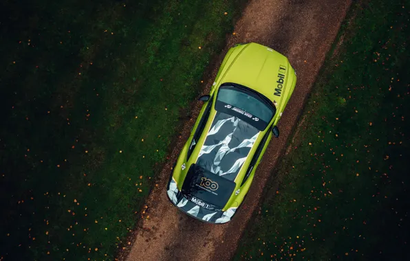 Купе, Bentley, Continental GT, вид сверху, Pikes Peak, 2019