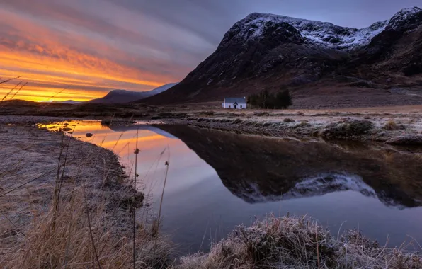 Картинка Scotland, Highland, Glencoe, river Coe