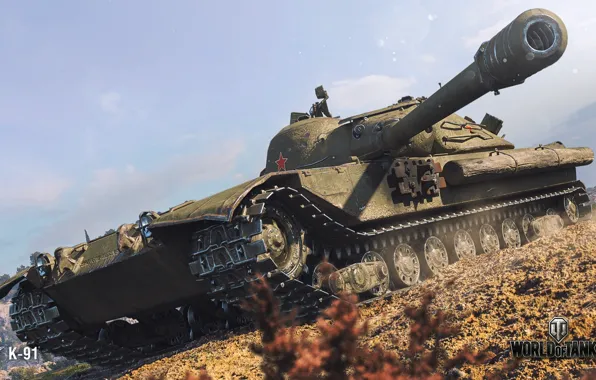 Картинка WoT, World of Tanks, Wargaming, К-91