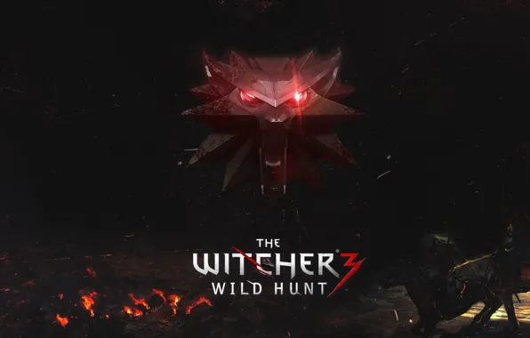 Медальон, the witcher 3 wild hunt, Горящие дома