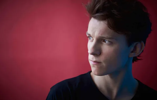 Взгляд, поза, актёр, Tom Holland, Том Холланд
