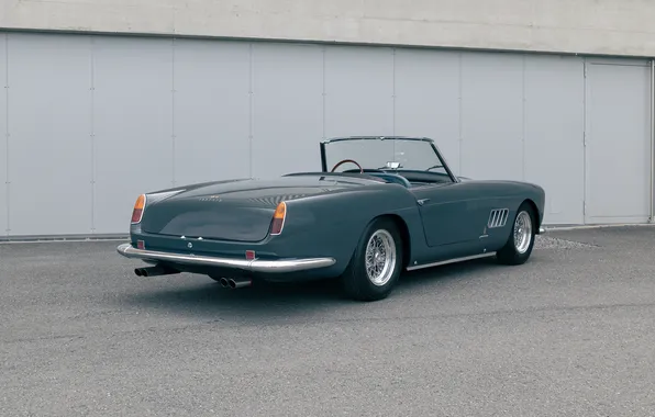 Феррари, Кабриолет, Ferrari, спорт кар, ретро автомобили, 1962, Ferrari 250 GT Cabriolet