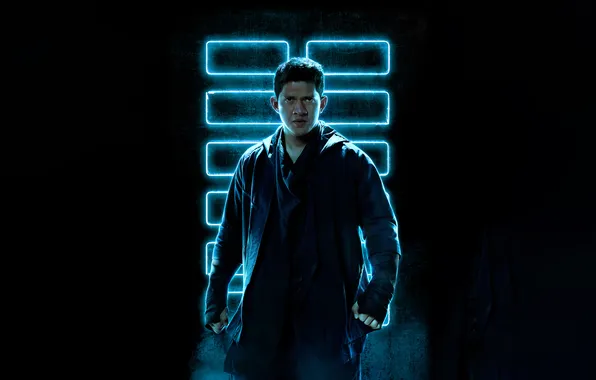 Фантастика, черный фон, боевик, постер, Iko Uwais, Snake Eyes: G.I. Joe Origins, Ико Увайс, G. …
