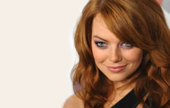 Глаза, взгляд, актриса, губы, Emma Stone, Эмма Стоун