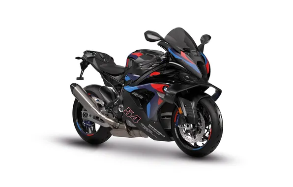 Bikes, White background, 2024, Sports bikes, BMW M 1000 RR, M Competition