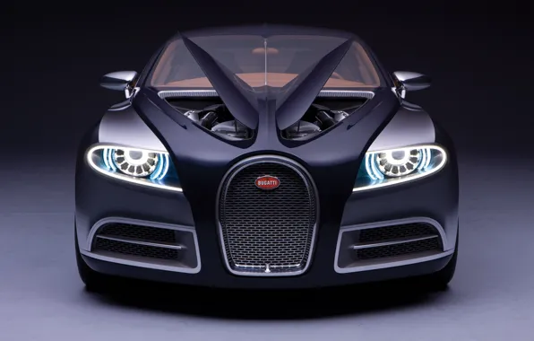 Картинка двигатель, Bugatti, концепт