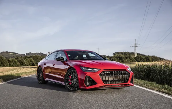 AUDI, RED, RS7