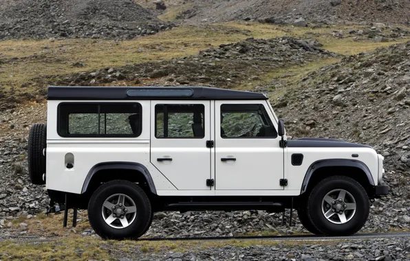 Land Rover, вид сбоку, 2009, Defender, Limited Edition