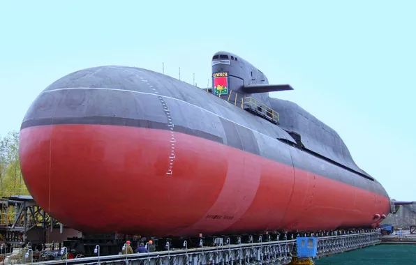 Подводный, крейсер, атомный, ракетный