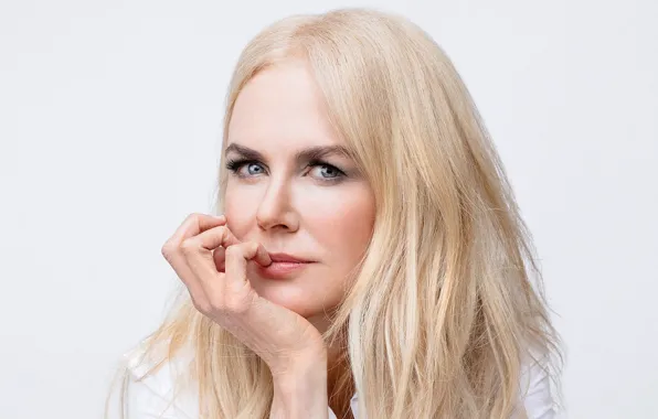 Взгляд, поза, женщина, Nicole Kidman