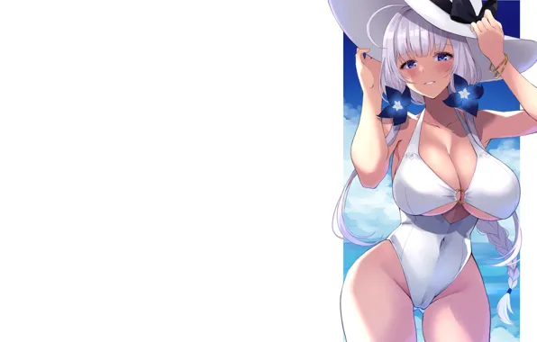 Sexy, anime, cartoon, azur lane, azur