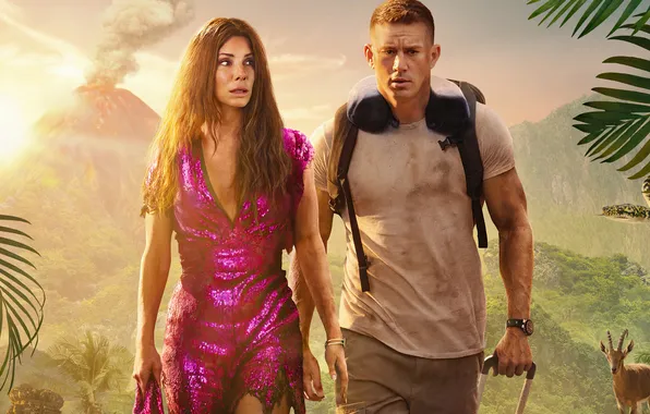 Джунгли, приключения, боевик, постер, комедия, Channing Tatum, Sandra Bullock, Ченнинг Татум