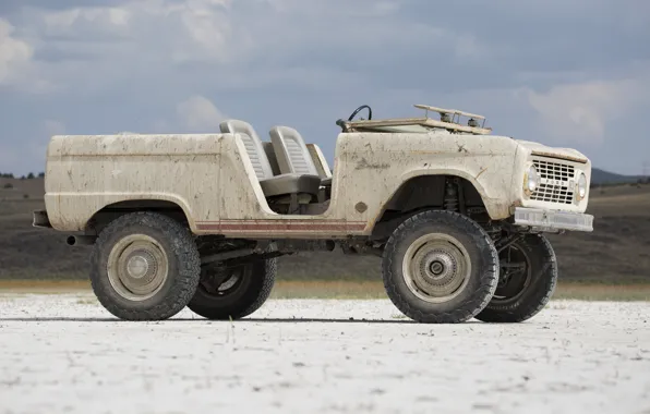 Тюнинг, Ford, вид сбоку, 1966, 2018, Bronco, ICON Bronco Derelict Roadster