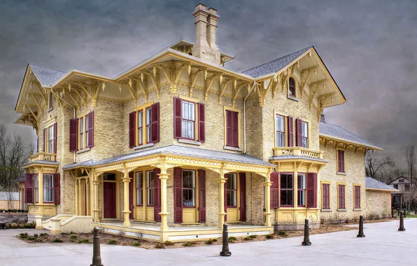 Canada, vintage, beautiful, houses, Ontario, architecture, restored house, Brampton