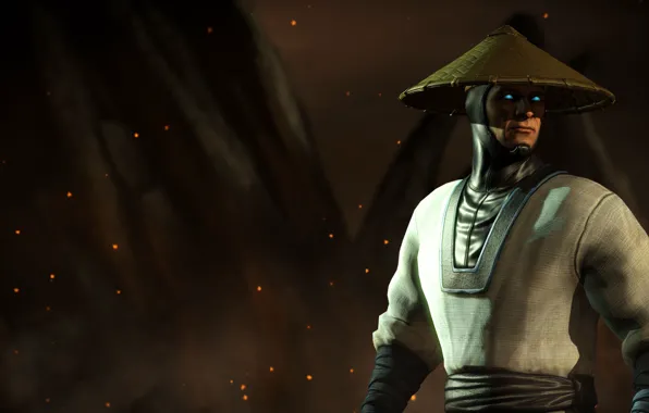 Картинка suit, Raiden, god of thunder, tournament, Mortal Kombat X