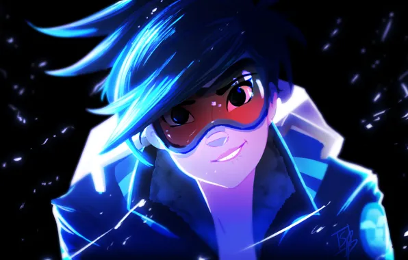 Game, Blizzard Entertainment, Overwatch, Tracer