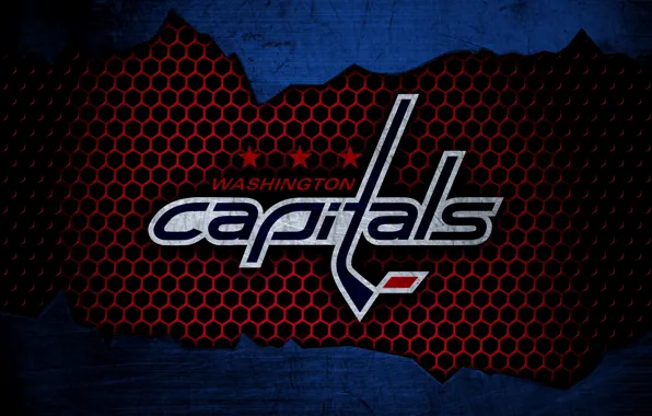 Wallpaper, sport, logo, NHL, Washington Capitals, hockey
