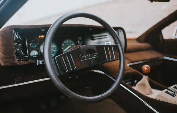 Lotus, Esprit, steering wheel, Lotus Esprit