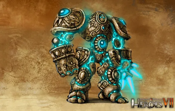 Арт, art, Academy, герои меча и магии 7, Might &amp; Magic 7, Sandstone Golem