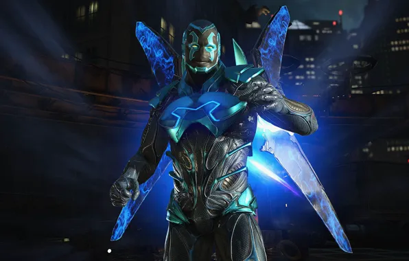 Game, Blue Beetle, Injustice 2, Jaime Reyes