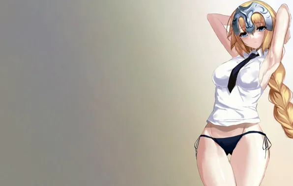 Girl, sexy, blouse, long hair, boobs, anime, beautiful, pretty