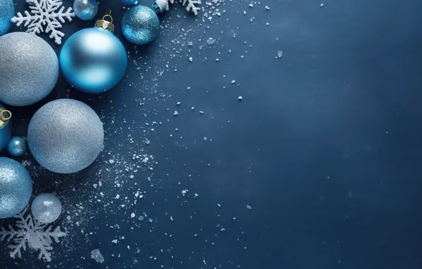 Фон, шары, Новый Год, Рождество, new year, happy, Christmas, balls