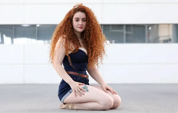 Девушка, поза, Mariana Frías