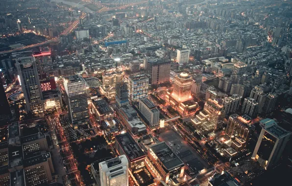 City, lights, amazing