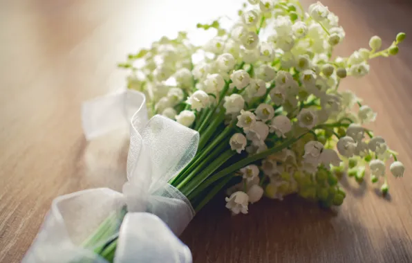 Букет, may, ландыши, flowers, spring