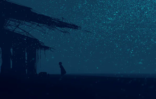 Ночь, пепел, девочка