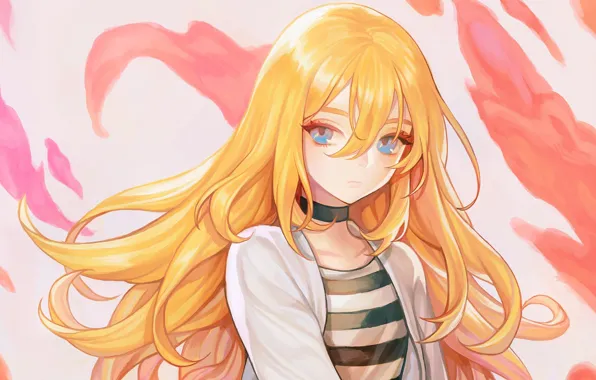 Девушка, блондинка, Ангел кровопролития, Satsuriku no Tenshi