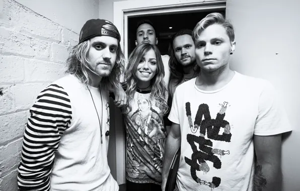 Pop Punk, Jenna McDougall, Tonight Alive, Дженна МакДугалл, Matt Best, Whakaio, Jake Hardy, Cam Adler