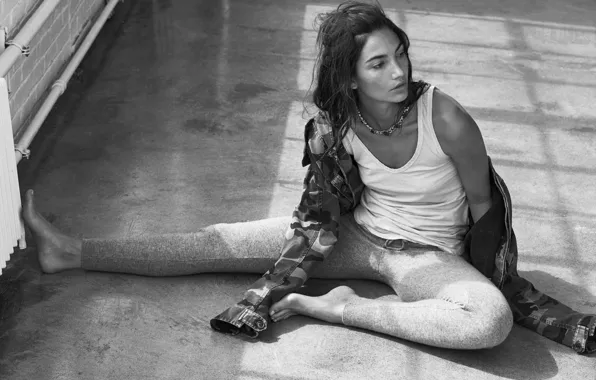 Лили Олдридж, Lily Aldridge, 2016, на фотосессии для журнала Elle IT