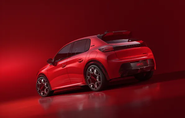 Пежо, Peugeot, электрокар, 2025, хот-хэтч, Peugeot E-208 GTi