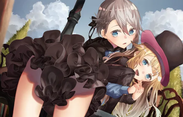 Платье, Девочки, Princess Principal, Рюши