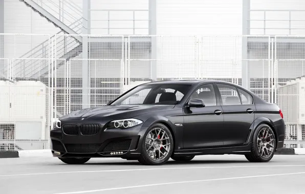 Картинка BMW, БМВ, чёрная, black, кузовное ателье, передняя часть, Lumma Design, Тюнинг-ателье