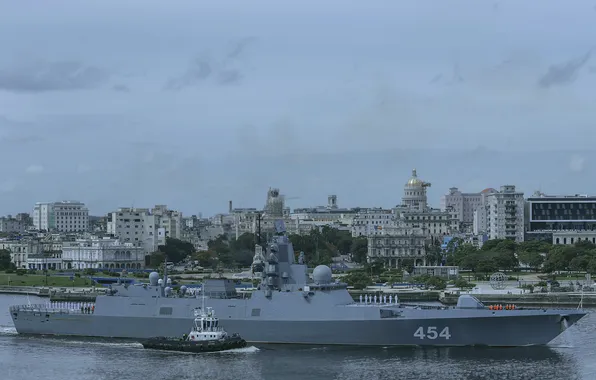 Фрегат, Куба, Гавана, визит