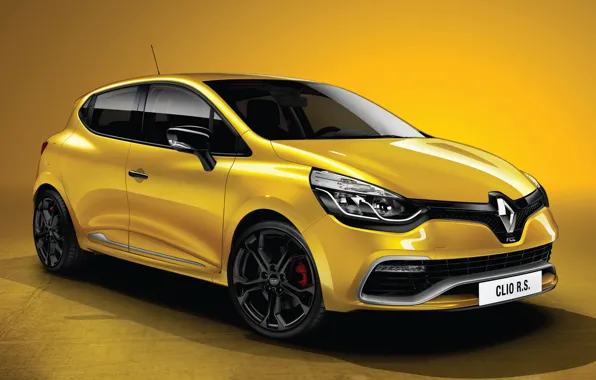 Машина, Машины, Renault, Clio, Car, Жёлтый, Автомобиль, Рено