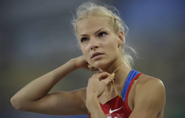 Sport, girl, russia, Дарья Клишина