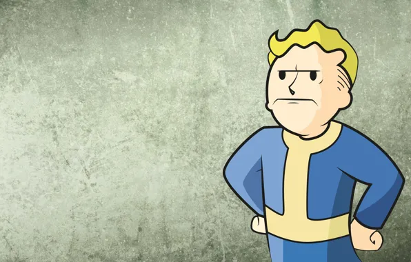 Картинка Fallout, Game, Bethesda, Vault Boy, Softworks