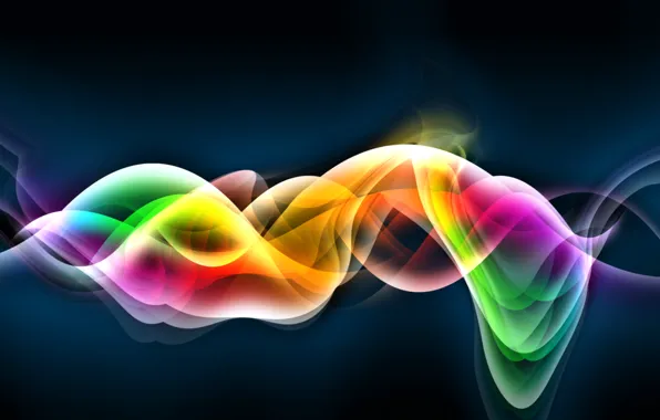 Картинка wave, Colours, form, flow