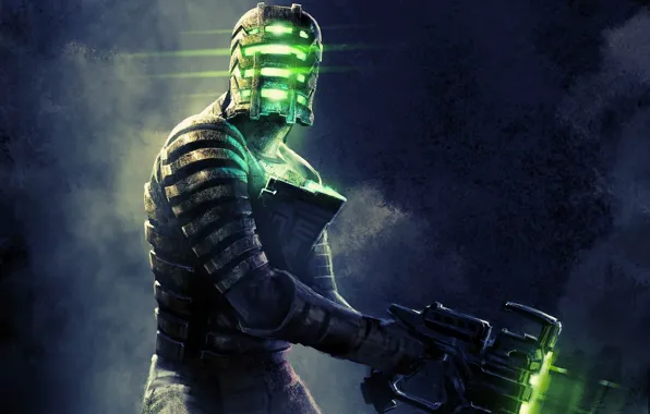 Игра, солдат, броня, Dead Space 3