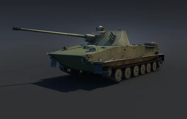 Россия, Лёгкий танк, ПТ-76-57, 57-мм орудие АУ-220, Модернизация ПТ-76Б