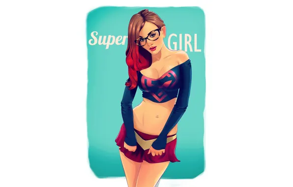 Super Girl, Comics, DC Universe, Art