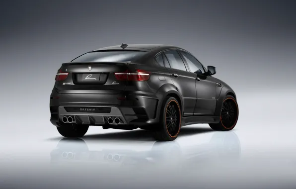 Картинка черный, BMW, black, tuning, затонированная, clr x 650m