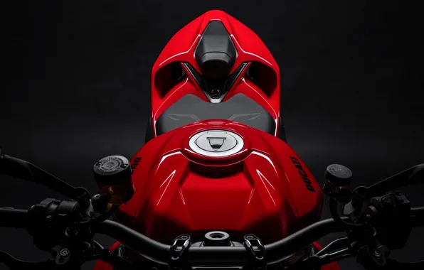 Ducati, тёмный фон, dark background, Panigale, 2025, Ducati Panigale V2