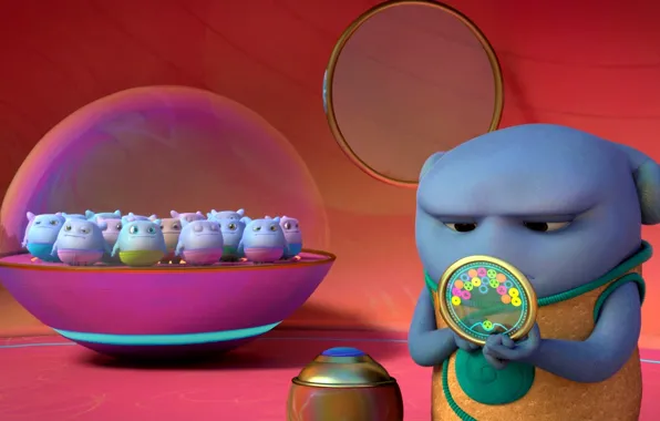 Мультфильм, Дом, Home, Alien, cartoon